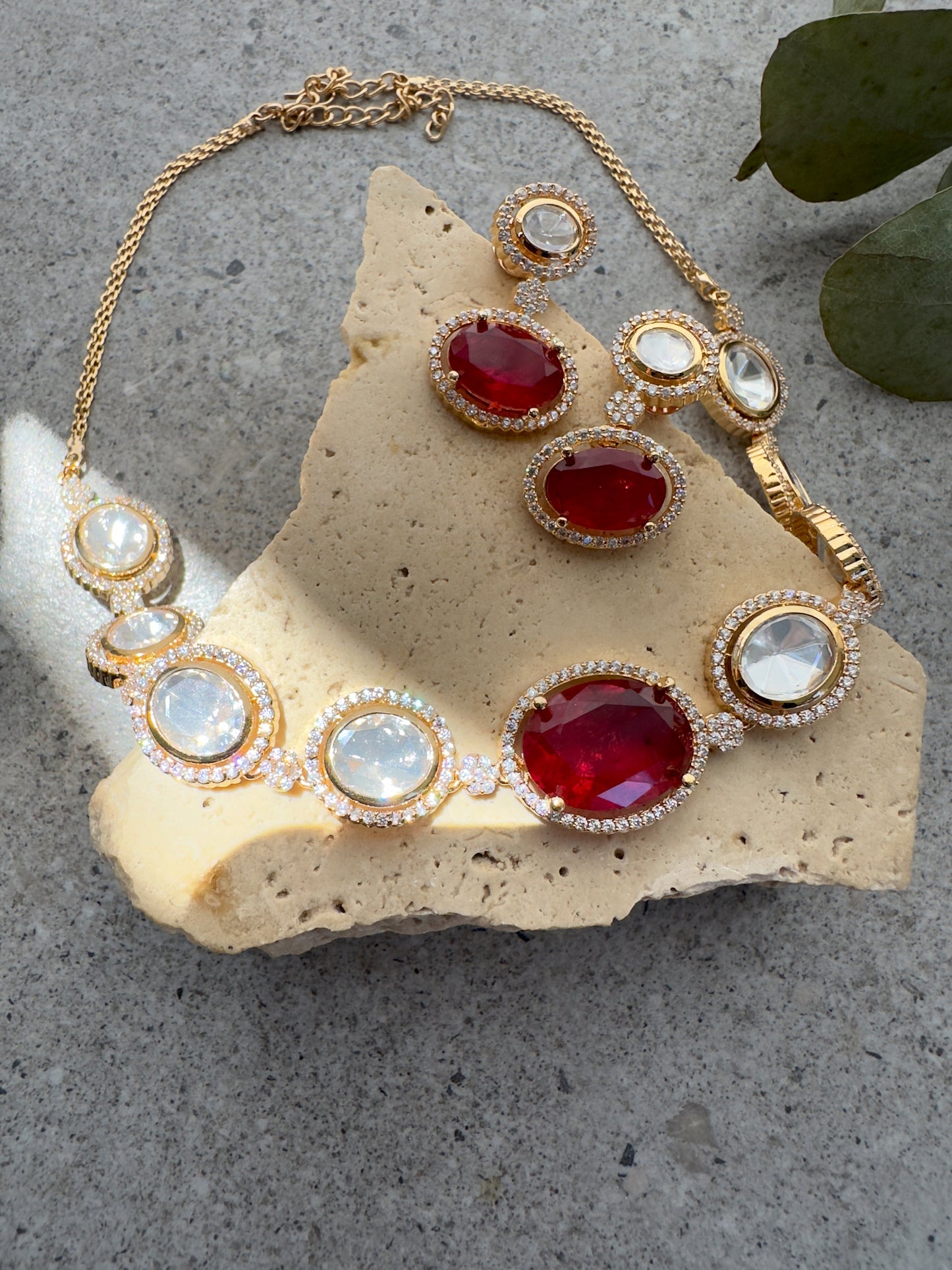 ADIVA NECKLACE SET - Premium Necklace from Chaand + Bali - Just $109! Shop now at Chaandbali