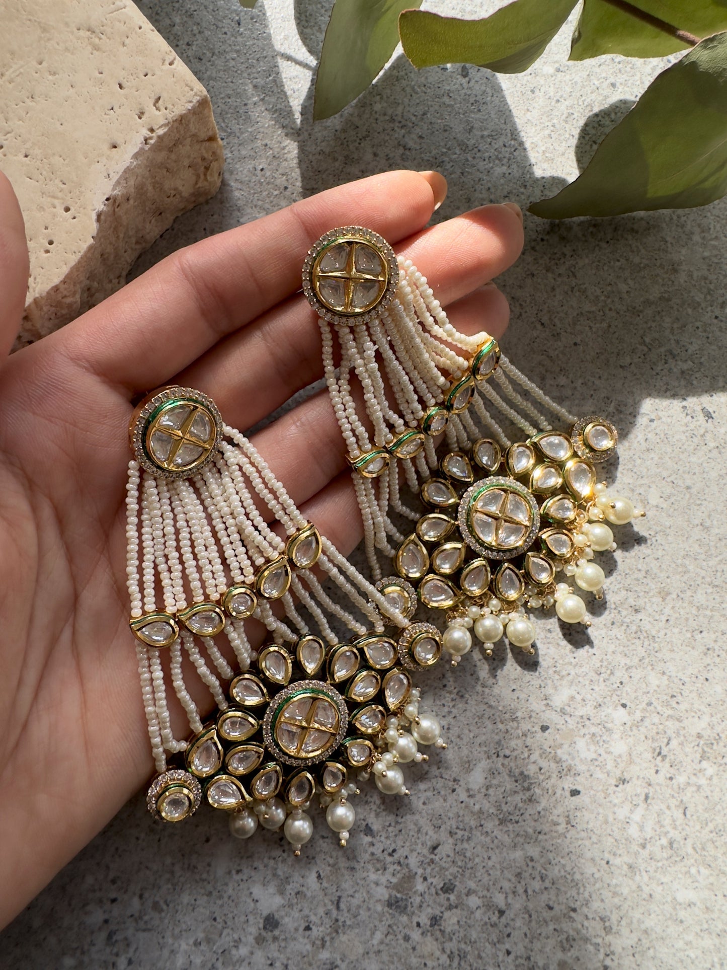 AMAYA EARRINGS - Premium Earrings from Chaand + Bali - Just $119! Shop now at Chaandbali
