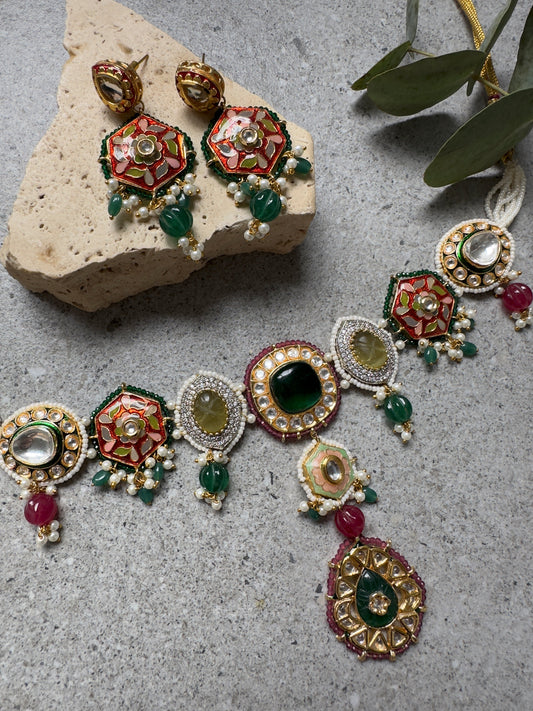 ARDEN NECKLACE SET - Premium Necklace from Chaand + Bali - Just $169! Shop now at Chaandbali