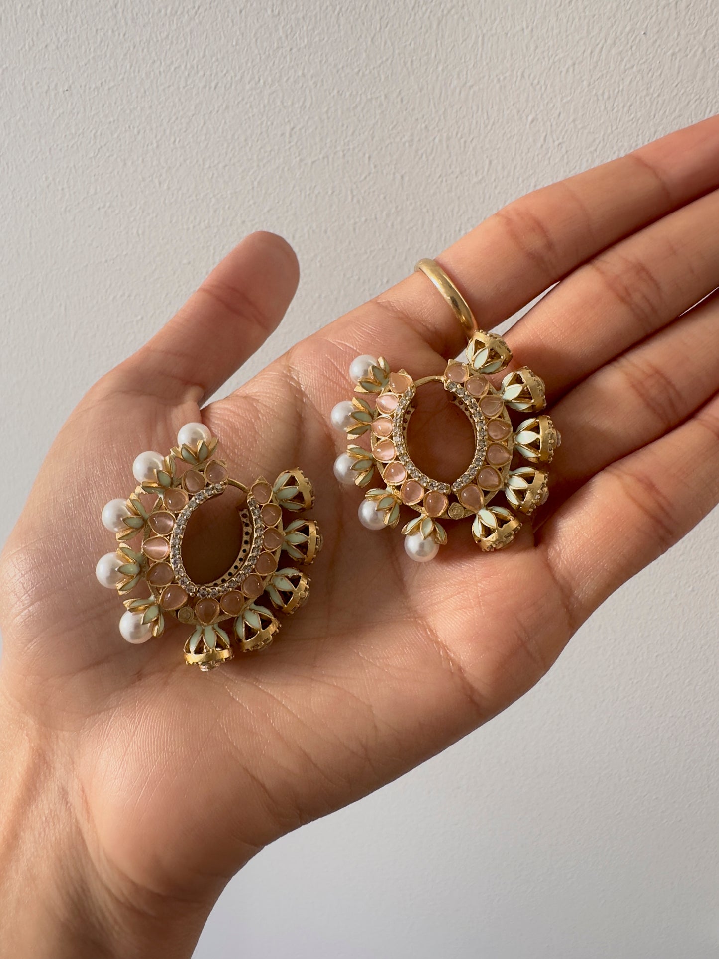 CLARA HOOPS EARRINGS - Premium Earrings from Chaand + Bali - Just $59! Shop now at Chaandbali