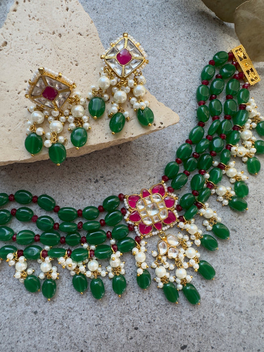 ETTA NECKLACE SET - Premium Necklace from Chaand + Bali - Just $129! Shop now at Chaandbali