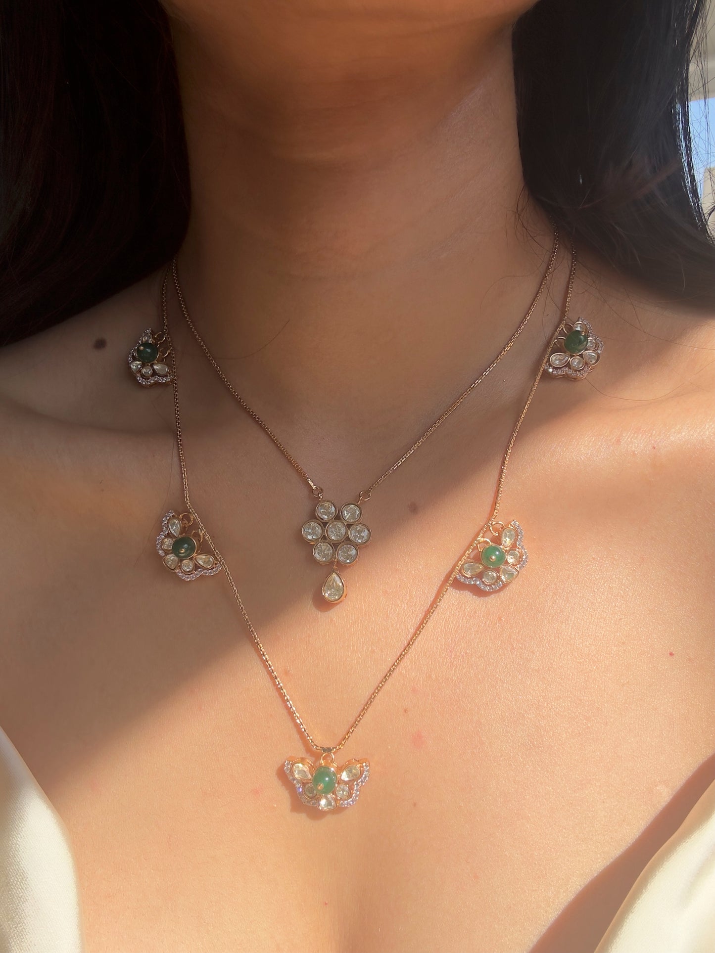 FARASHA CHAIN SET - Premium Necklace from Chaand + Bali - Just $109! Shop now at Chaandbali