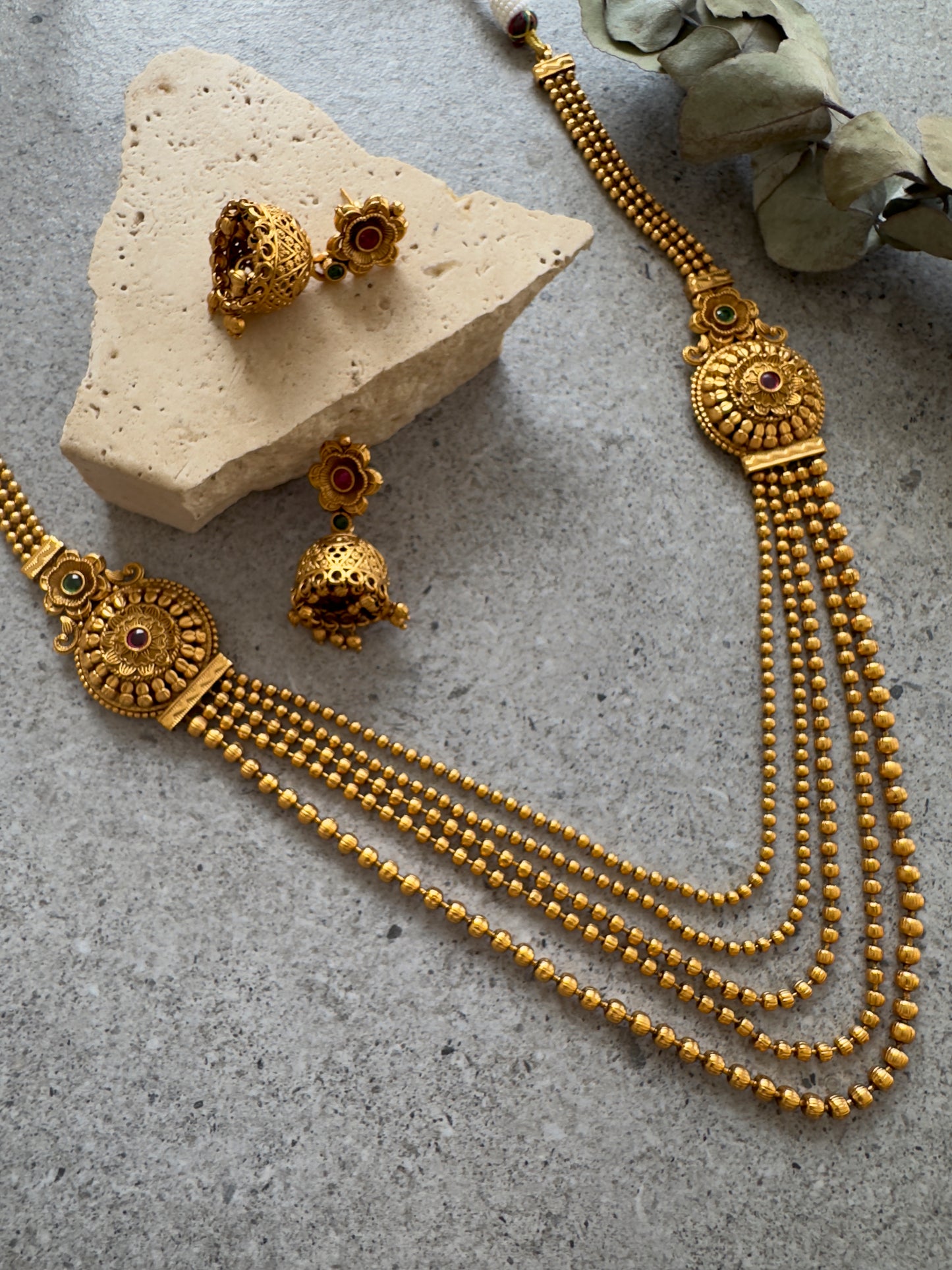 FARIHA NECKLACE SET - Premium Necklace from Chaand + Bali - Just $109! Shop now at Chaandbali