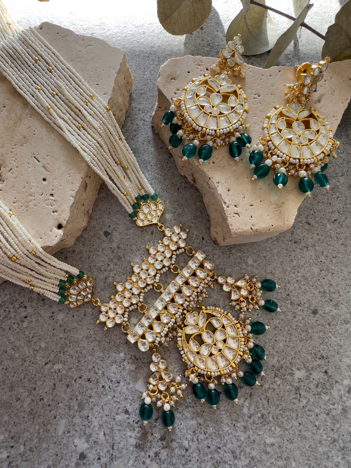 FEEHA NECKLACE HAAR - Premium Necklace from Chaand + Bali - Just $209! Shop now at Chaandbali