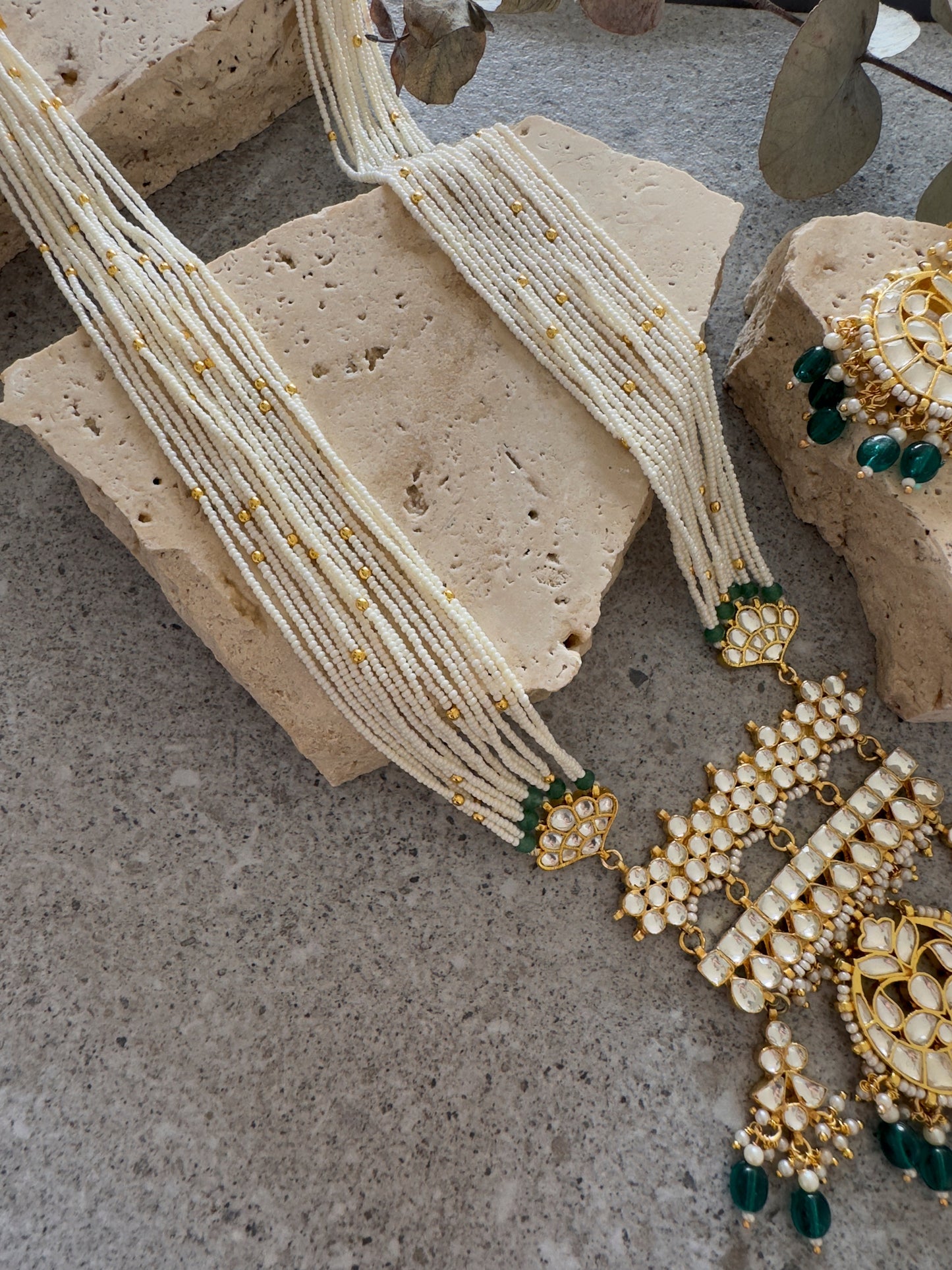 FEEHA NECKLACE HAAR - Premium Necklace from Chaand + Bali - Just $209! Shop now at Chaandbali