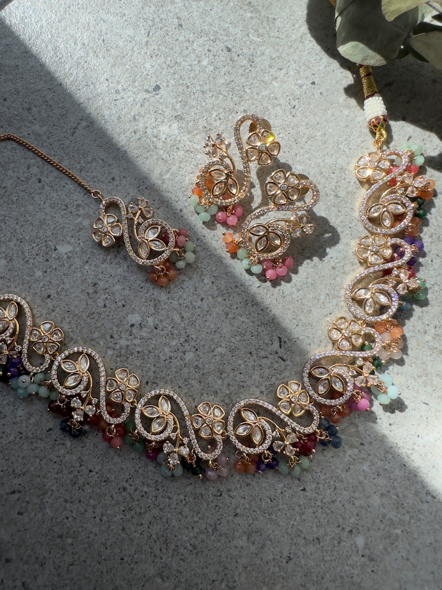 GLORIA NCKLACE SET - Premium Necklace from Chaand + Bali - Just $129! Shop now at Chaandbali