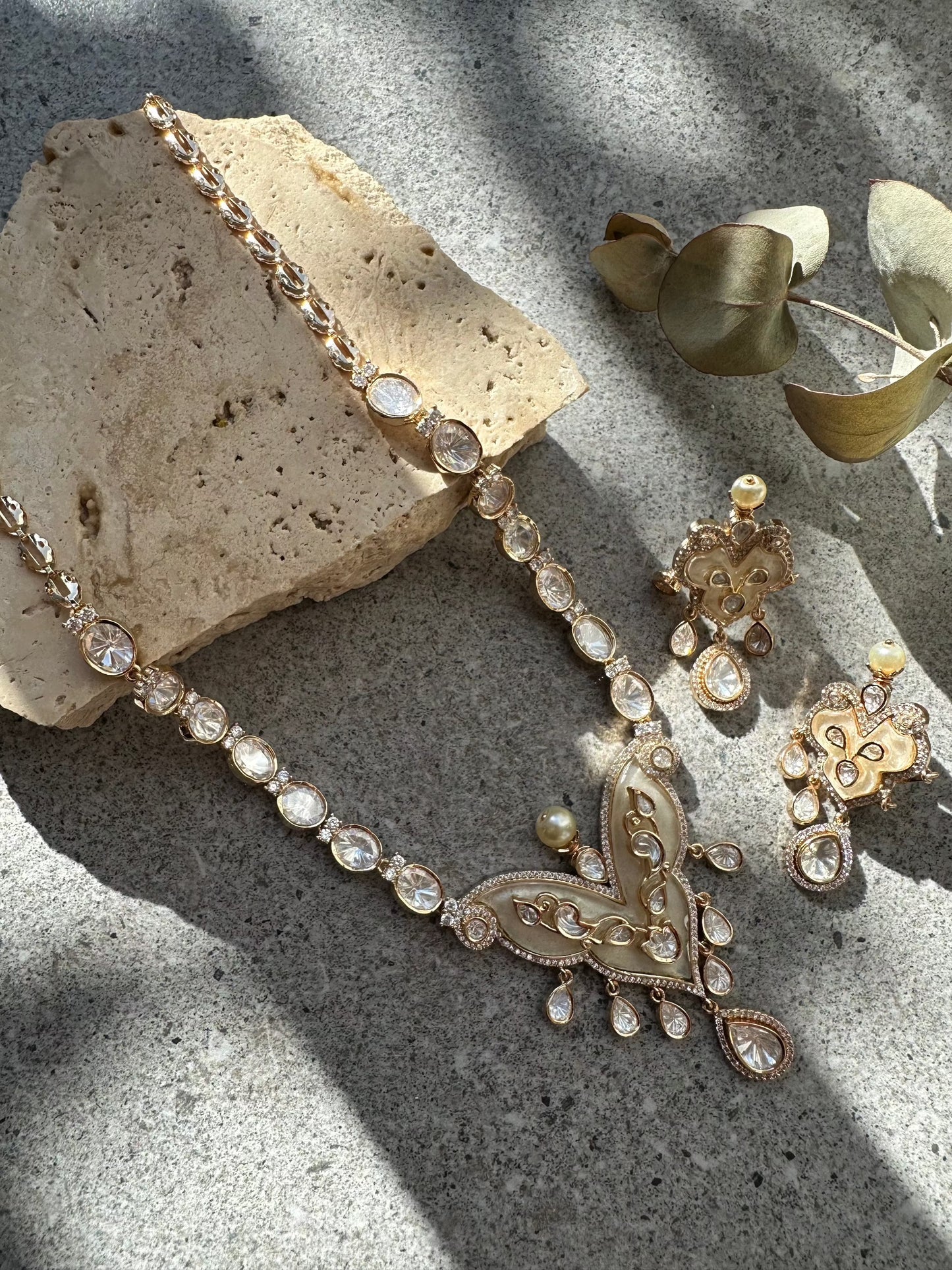 NOVA NECKLACE SET - Premium Necklace from Chaand + Bali - Just $149! Shop now at Chaandbali