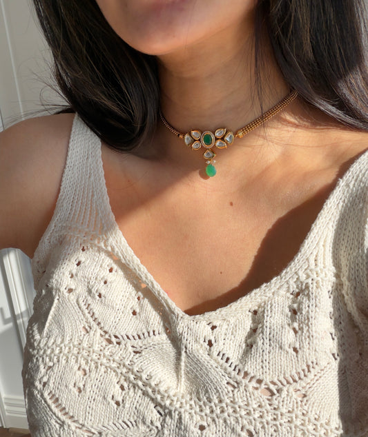 JADE CHOKER SET