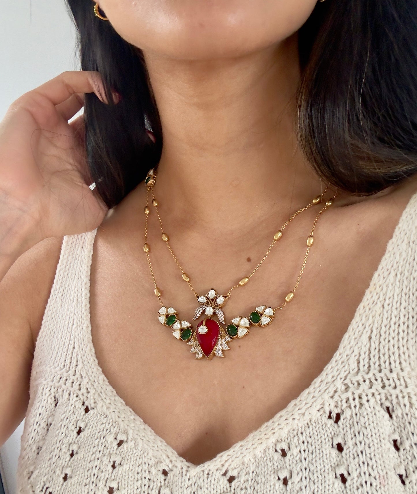 JANE CHAIN SET - Premium Necklace from Chaand + Bali - Just $119! Shop now at Chaandbali