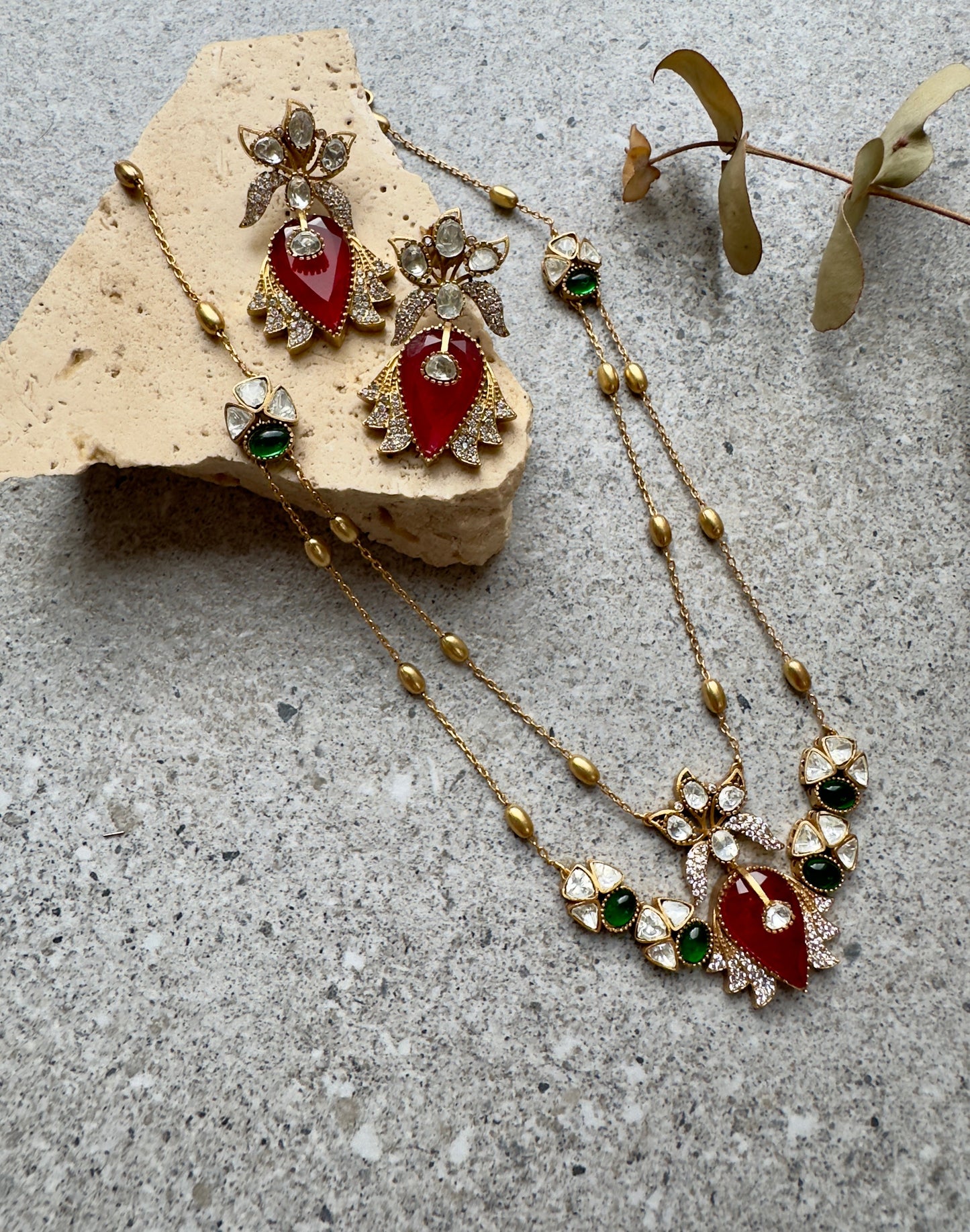 JANE CHAIN SET - Premium Necklace from Chaand + Bali - Just $119! Shop now at Chaandbali