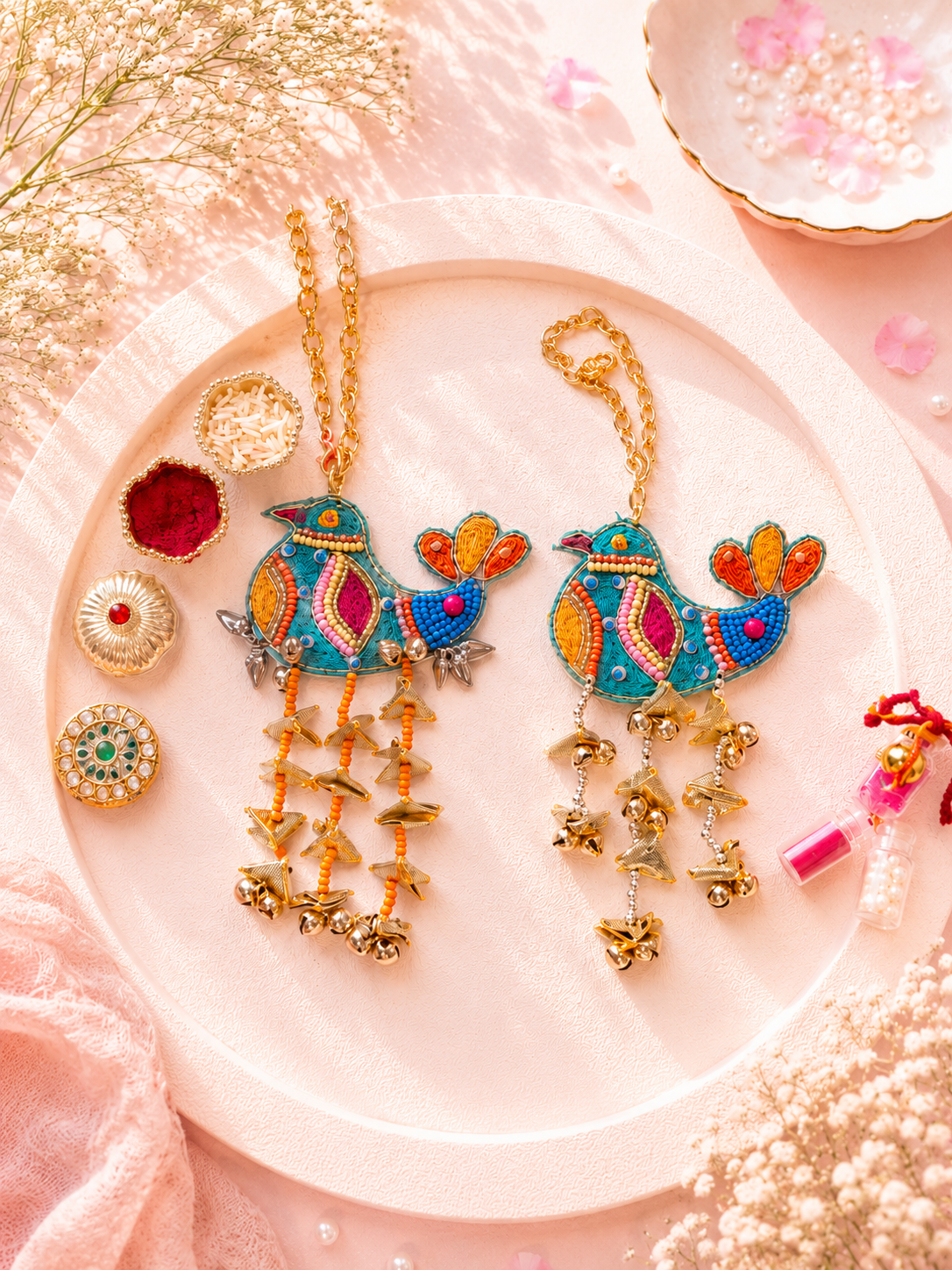 BLUE SPARROW LUMBA RAKHI
