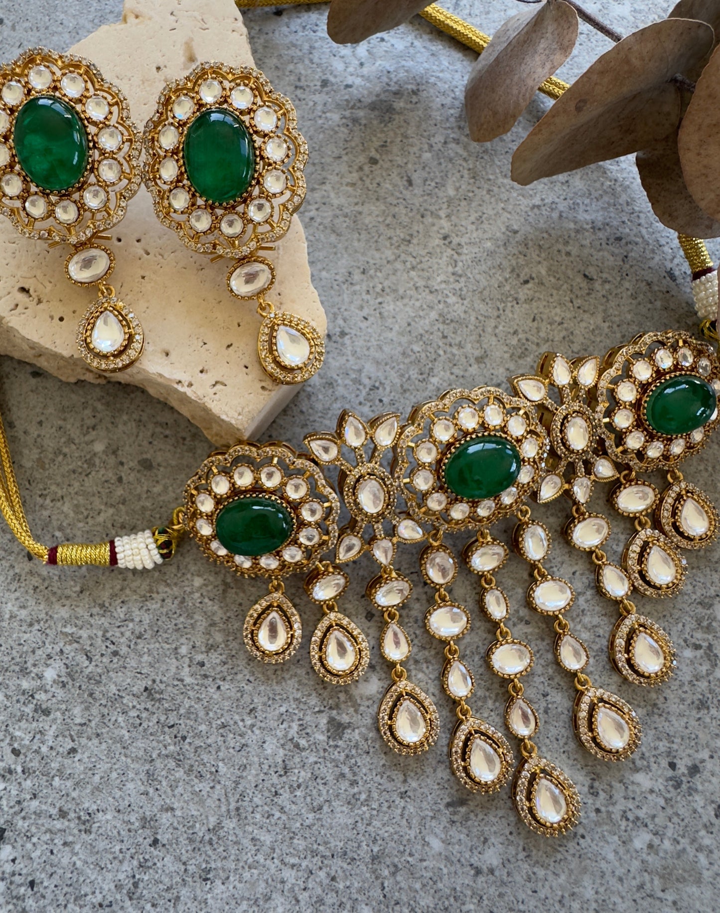 RAINA NECKLACE SET - Premium Necklace from Chaand + Bali - Just $199! Shop now at Chaandbali