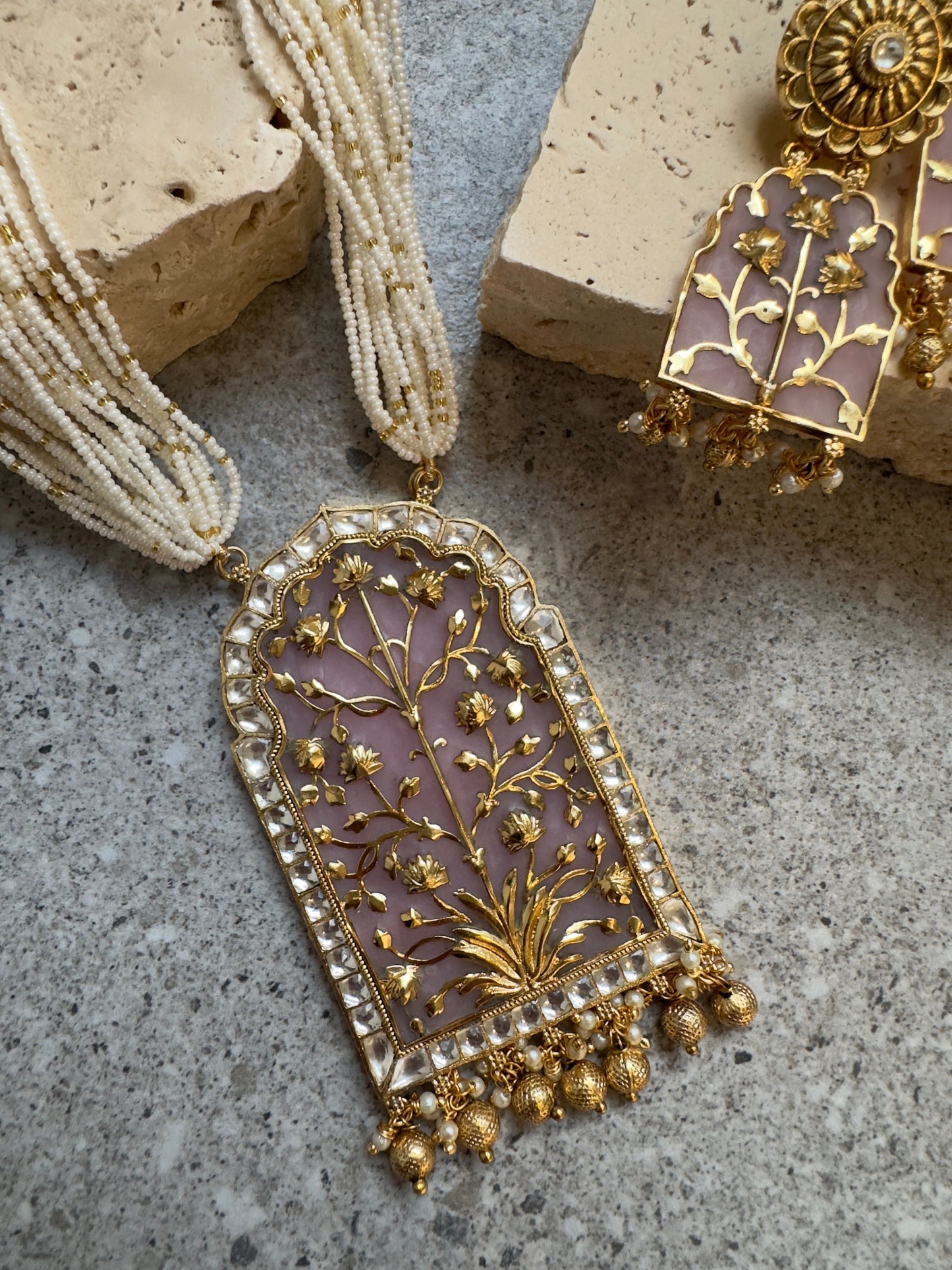 AZRAAH HAAR - Premium Necklace from Chaand + Bali - Just $225! Shop now at Chaandbali