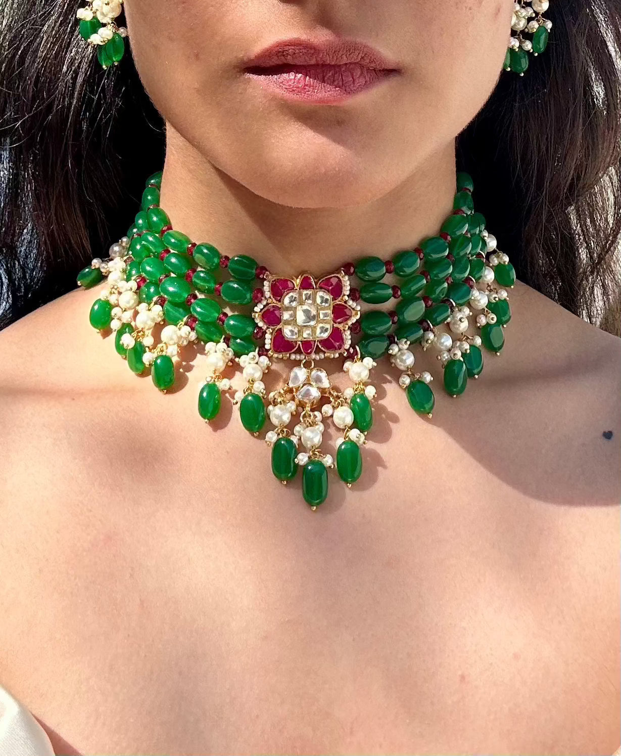 ETTA NECKLACE SET - Premium Necklace from Chaand + Bali - Just $129! Shop now at Chaandbali