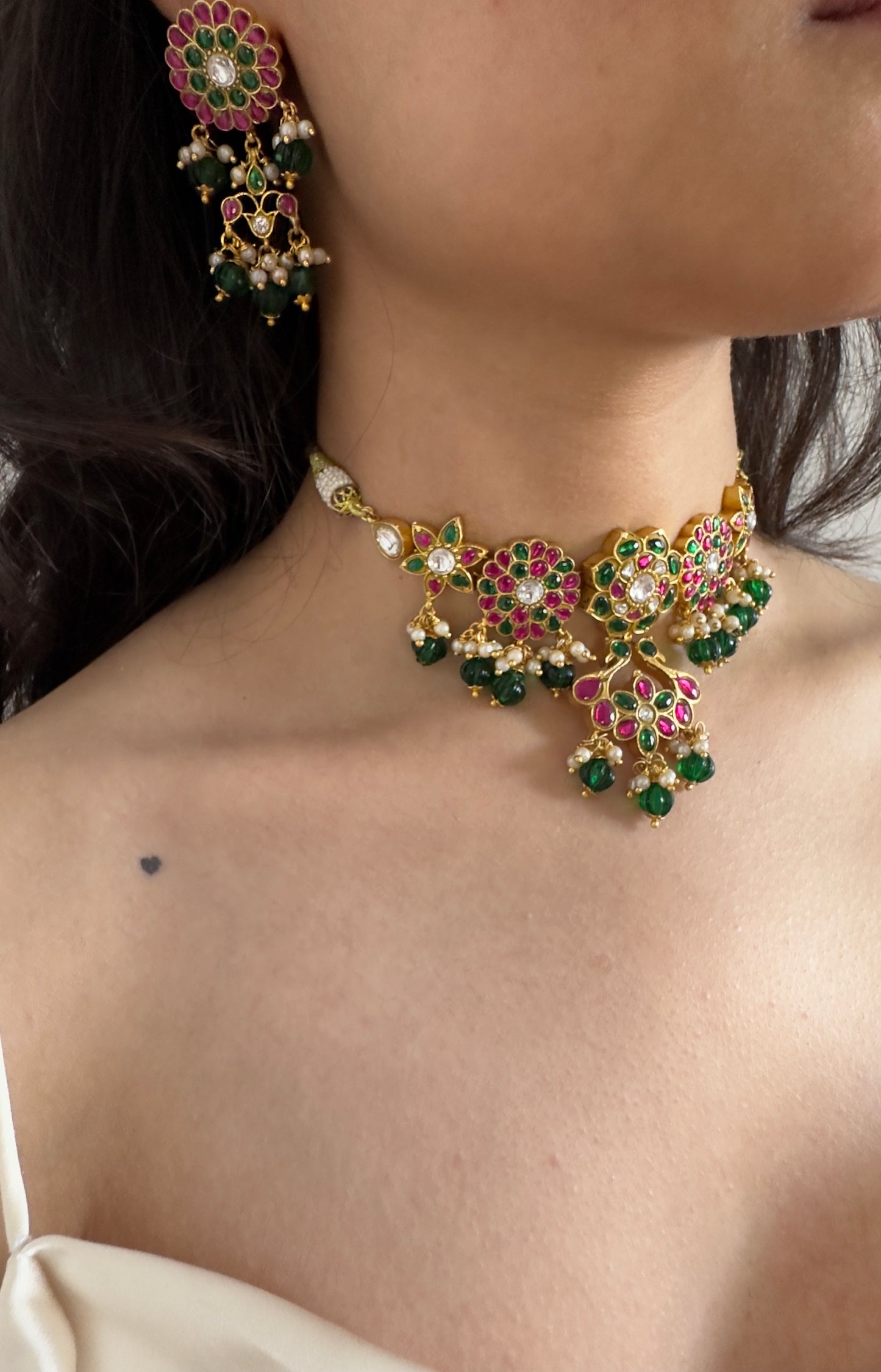 SAVANNAH CHOKER SET - Premium Necklace from Chaand + Bali - Just $159! Shop now at Chaandbali
