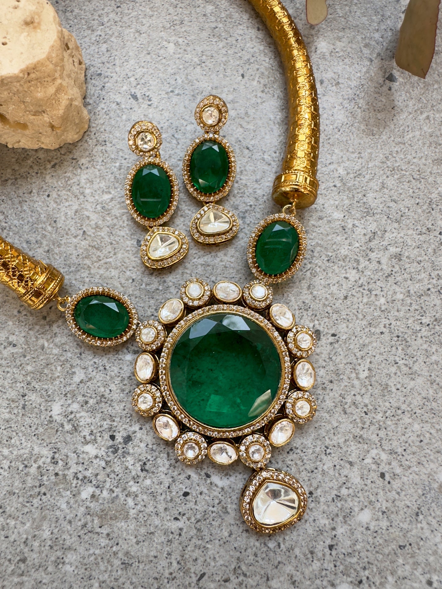 LILLIAN SET - Premium Necklace from Chaand + Bali - Just $135! Shop now at Chaandbali