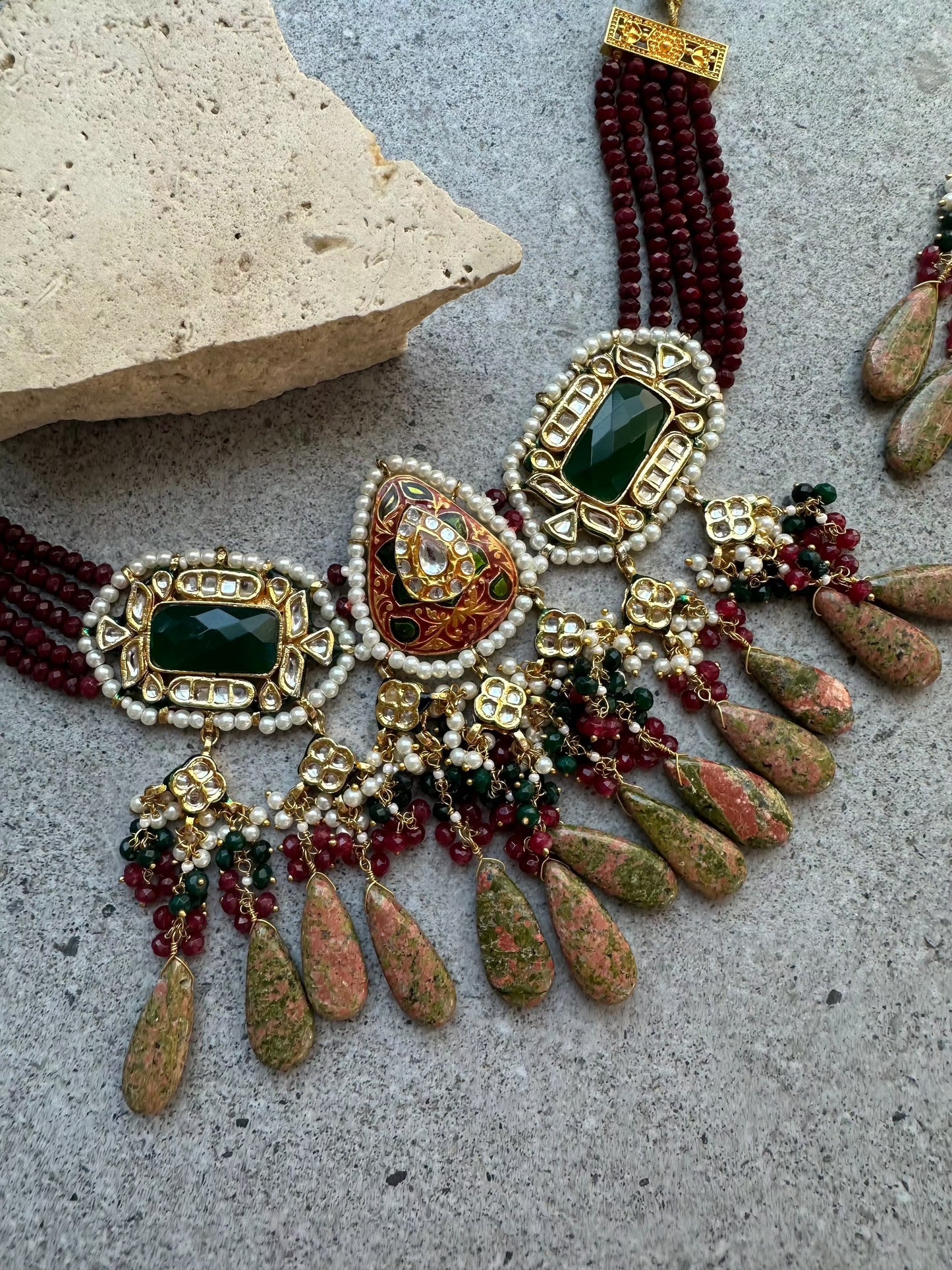 SELENE NECKLACE SET - Premium Necklace from Chaand + Bali - Just $179! Shop now at Chaandbali