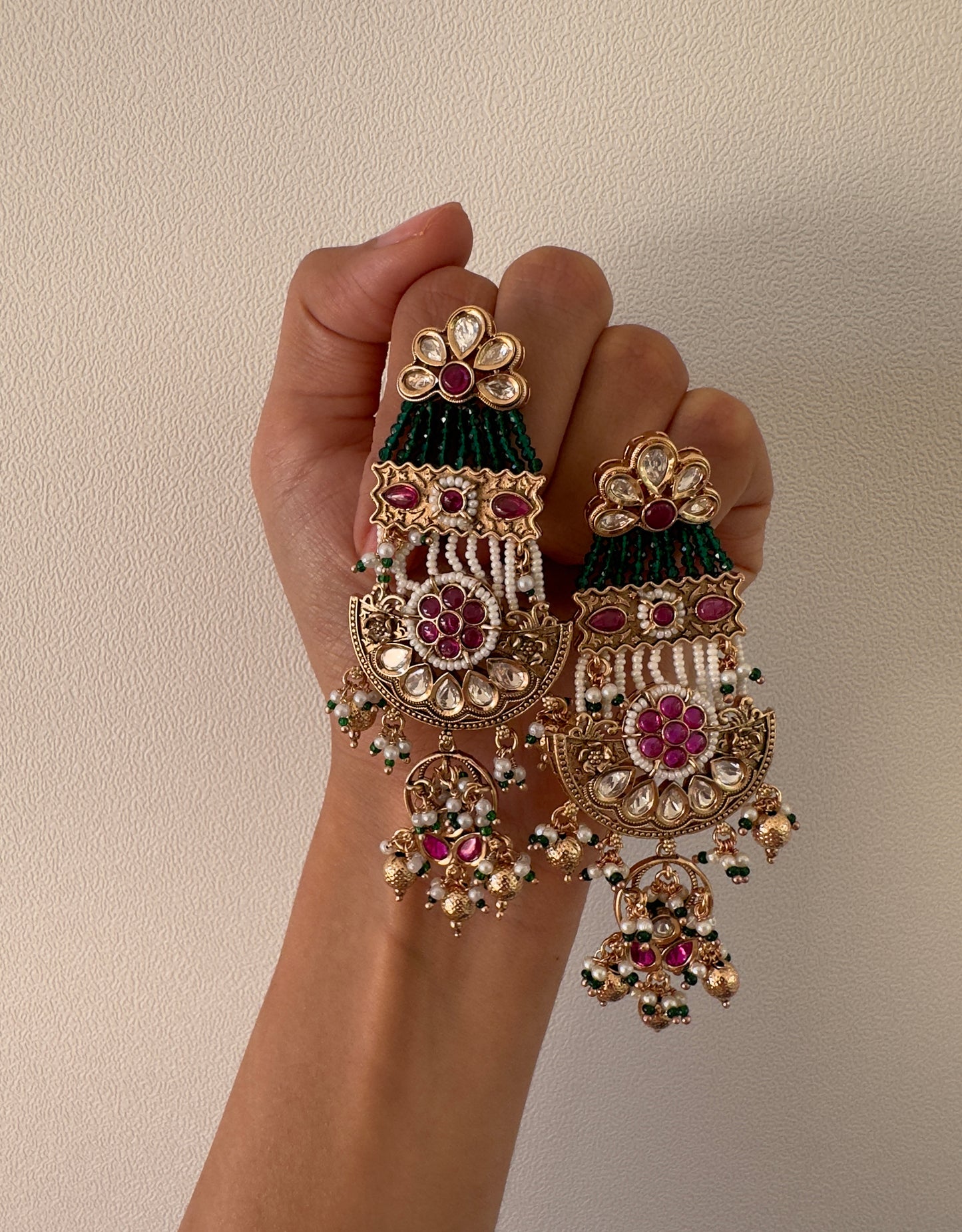 HONORA EARRINGS - Premium Earrings from Chaand + Bali - Just $65! Shop now at Chaandbali