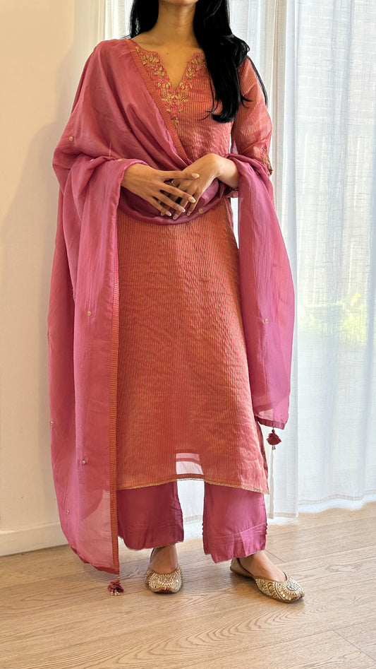 AAIRA SUIT - SET OF 3 - Premium Suits from Chaand + Bali - Just $169! Shop now at Chaandbali