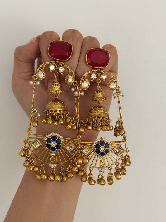 MINAYA LONG EARRINGS