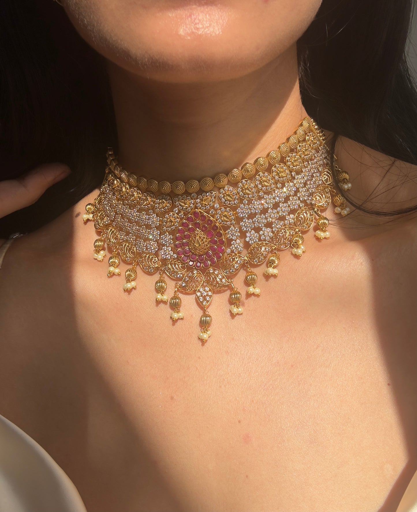 SAIKA NECKLACE SET - Premium Necklace from Chaandbali - Just $159! Shop now at Chaandbali