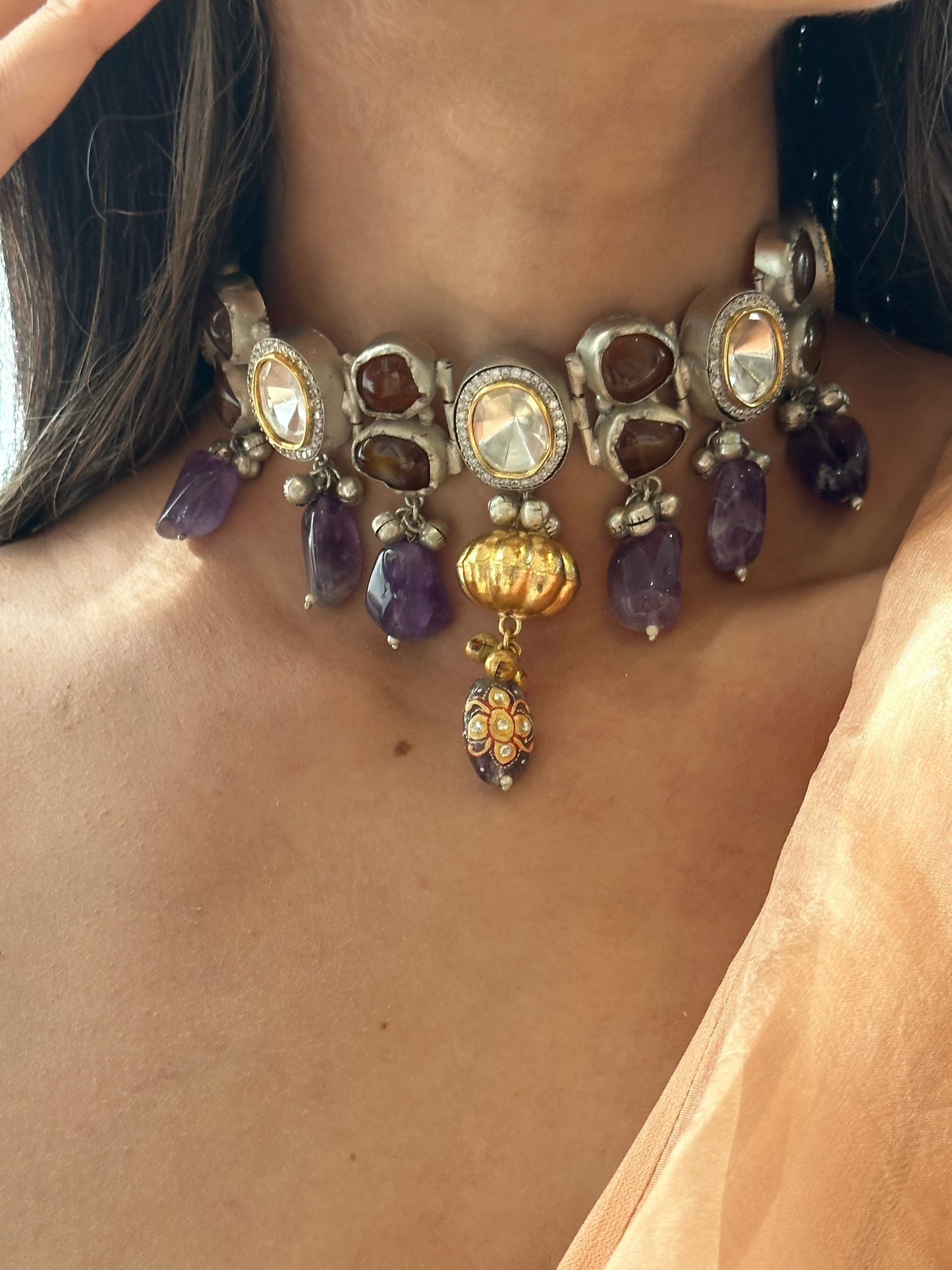 SHYLA NECKLACE SET - Premium Necklace from Chaand + Bali - Just $169! Shop now at Chaandbali