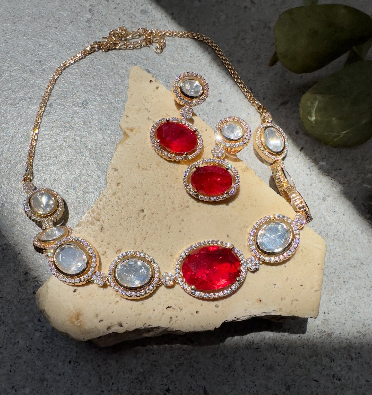 ADIVA NECKLACE SET - Premium Necklace from Chaand + Bali - Just $109! Shop now at Chaandbali