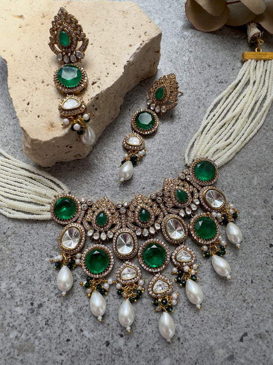 ISHANI NECKLACE SET - Premium Necklace from Chaand + Bali - Just $179! Shop now at Chaandbali