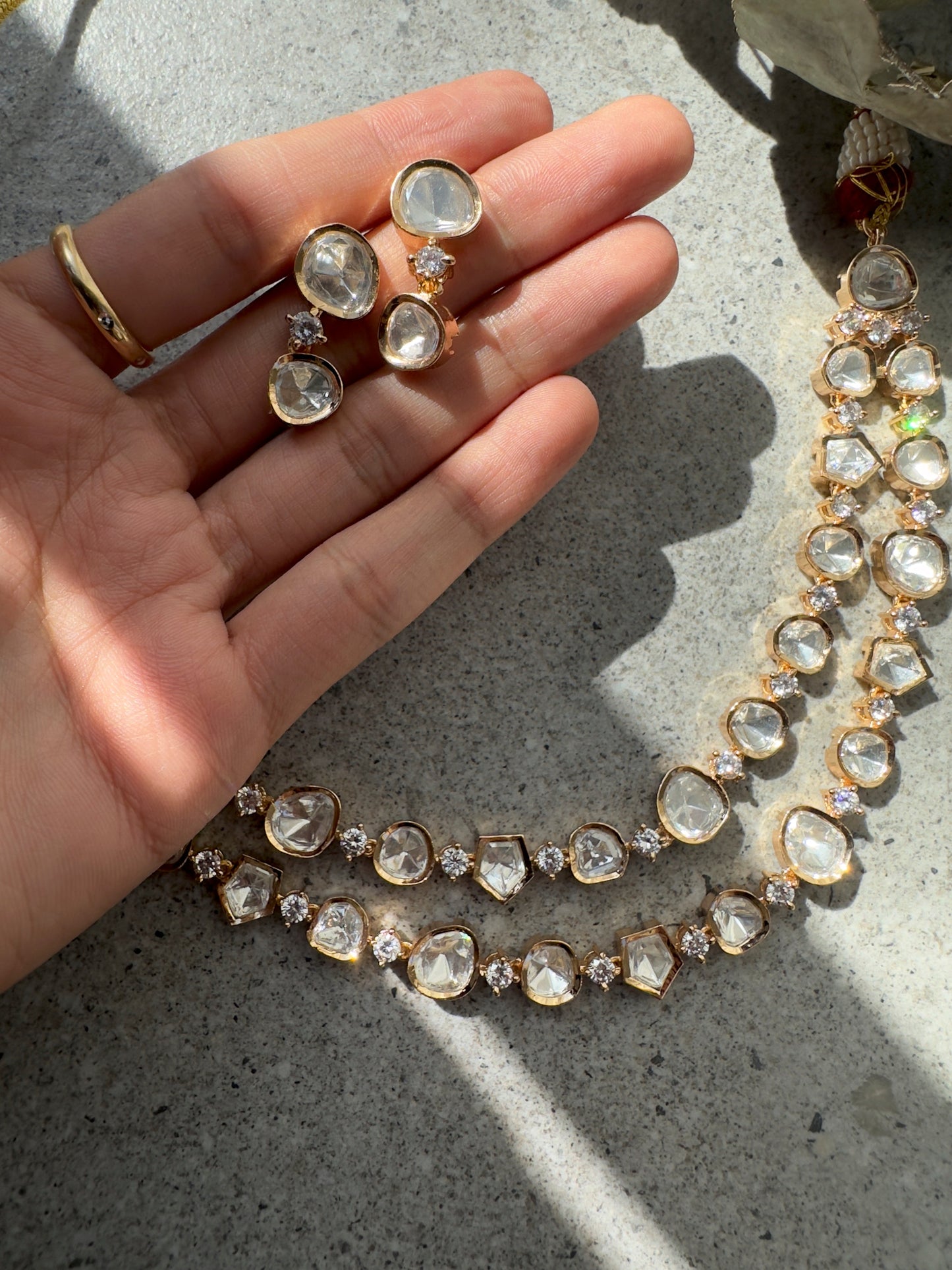 KEZIA NECKLACE SET - Premium Necklace from Chaandbali - Just $119! Shop now at Chaandbali