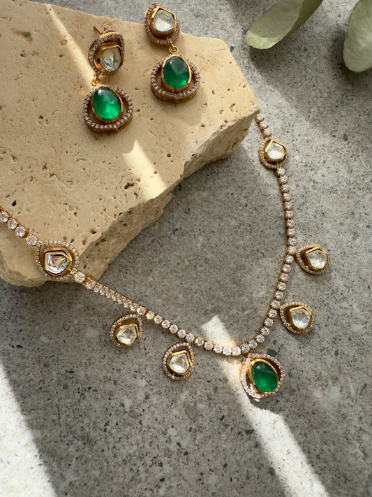 LILA SET - Premium Necklace from Chaand + Bali - Just $69! Shop now at Chaandbali