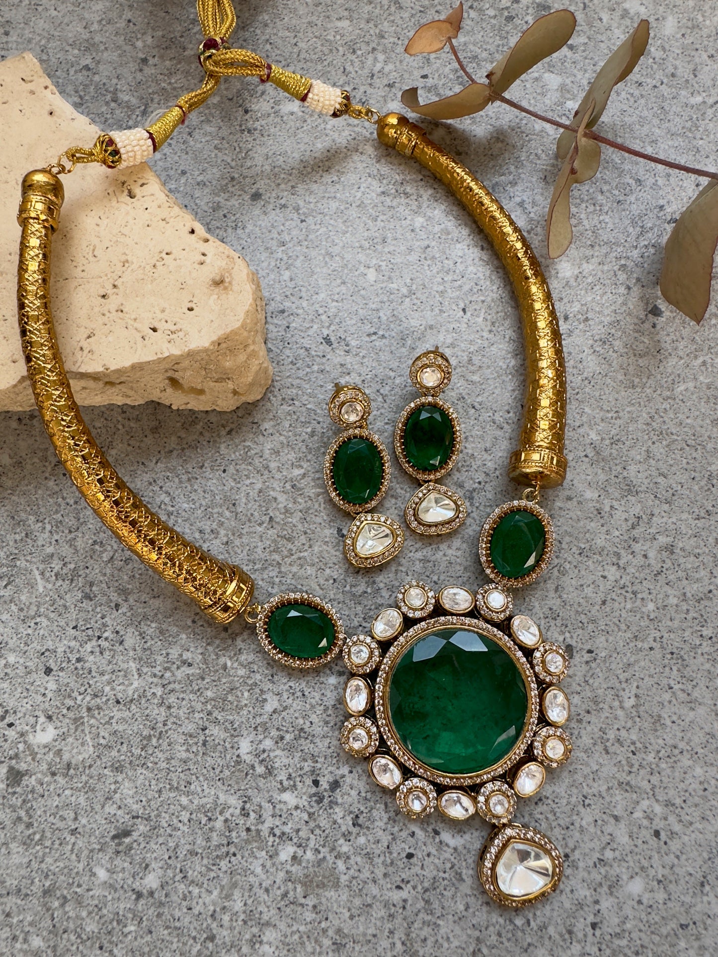 LILLIAN SET - Premium Necklace from Chaand + Bali - Just $135! Shop now at Chaandbali
