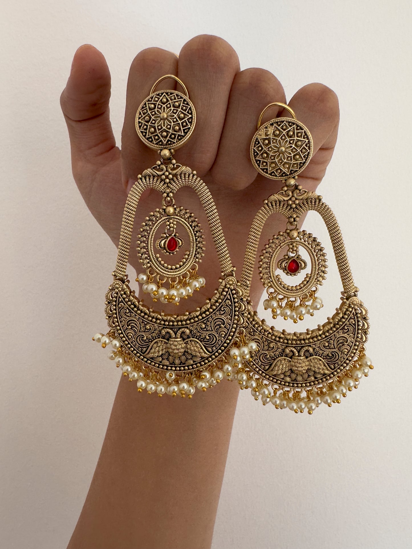 NURIA EARRINGS - Premium Earrings from Chaand + Bali - Just $65! Shop now at Chaandbali