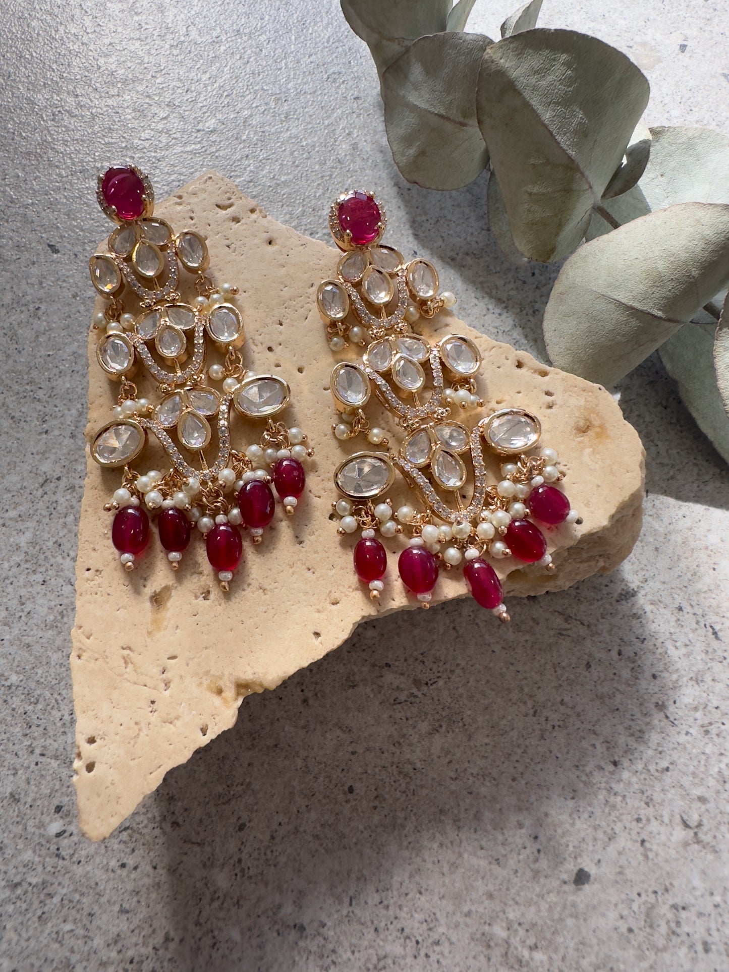 PETAL EARRINGS - Premium Earrings from Chaand + Bali - Just $85! Shop now at Chaandbali