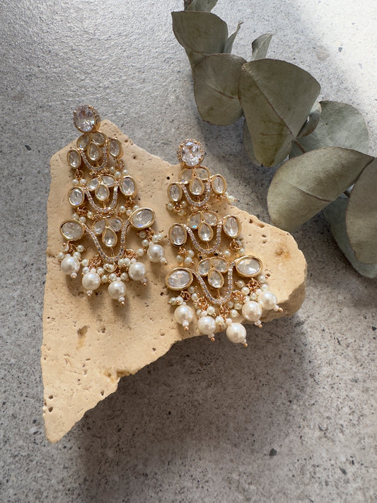 PETAL EARRINGS - Premium Earrings from Chaand + Bali - Just $85! Shop now at Chaandbali