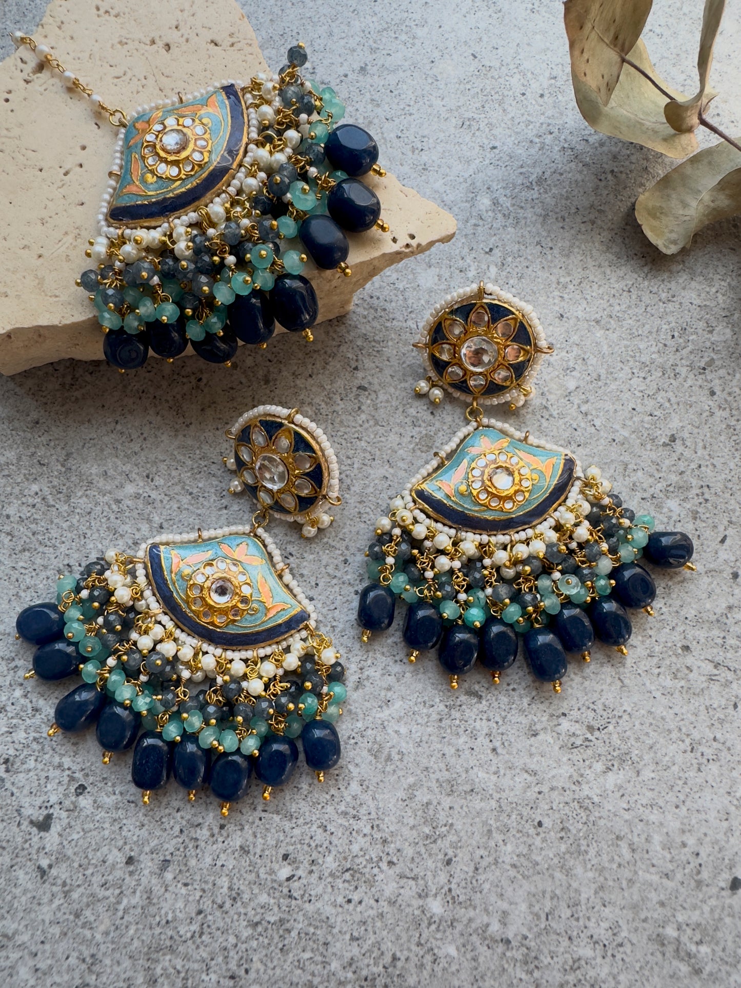 SAISHA CHOKER SET - Premium Necklace from Chaand + Bali - Just $179! Shop now at Chaandbali