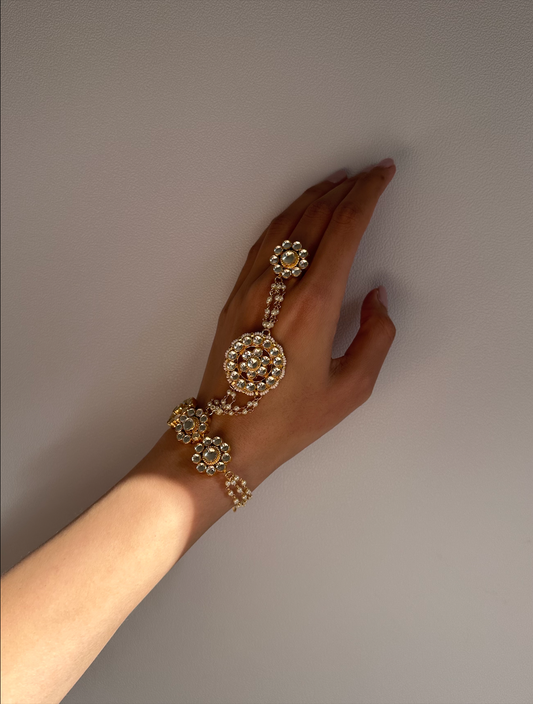 SARAHI HAATH PHOOL - Premium bangles from Chaand + Bali - Just $99! Shop now at Chaandbali