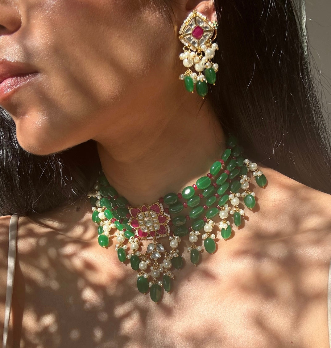 ETTA NECKLACE SET - Premium Necklace from Chaand + Bali - Just $129! Shop now at Chaandbali