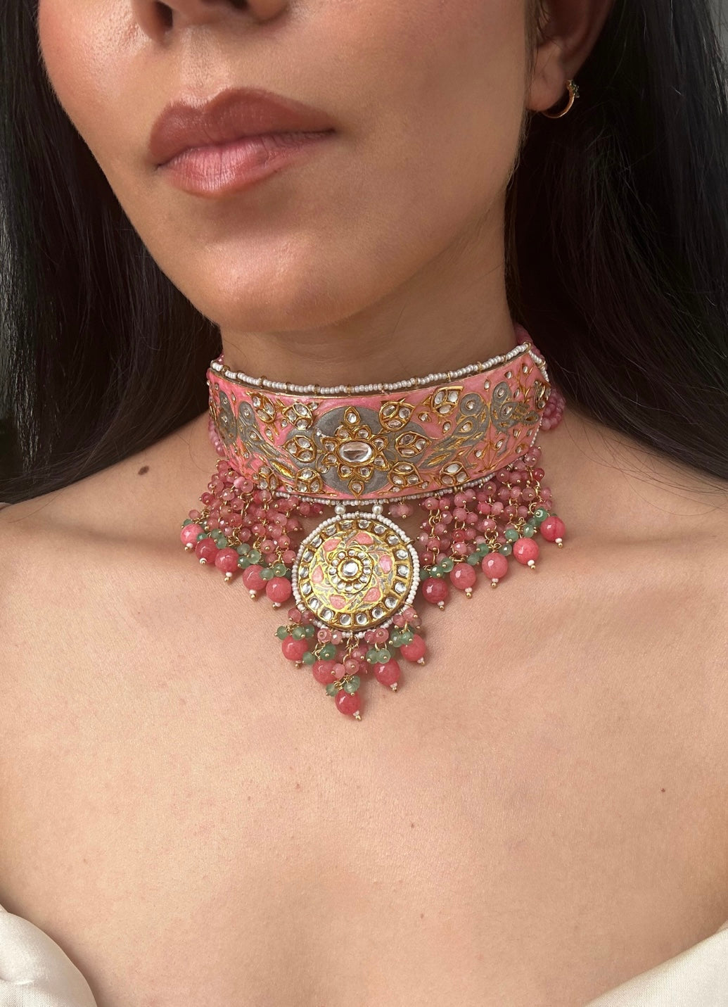 MAREN CHOKER SET - Premium Necklace from Chaand + Bali - Just $189! Shop now at Chaandbali