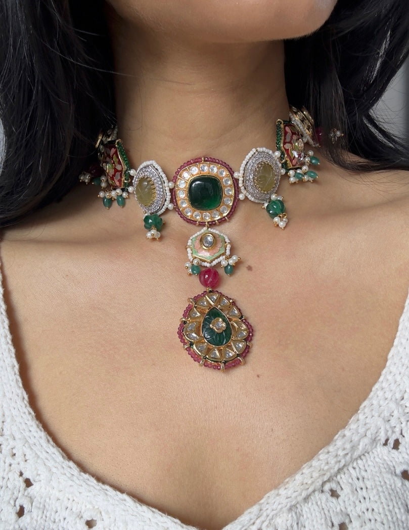 ARDEN NECKLACE SET - Premium Necklace from Chaand + Bali - Just $169! Shop now at Chaandbali