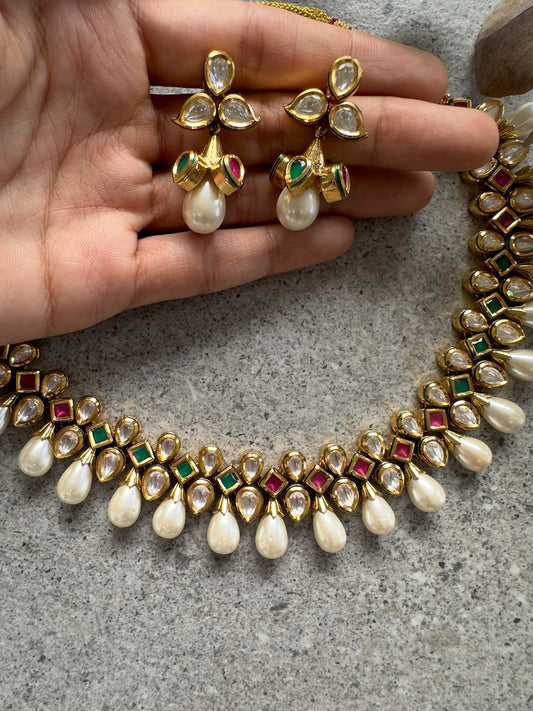 YARA NECKLACE SET - Premium Necklace from Chaand + Bali - Just $139! Shop now at Chaandbali