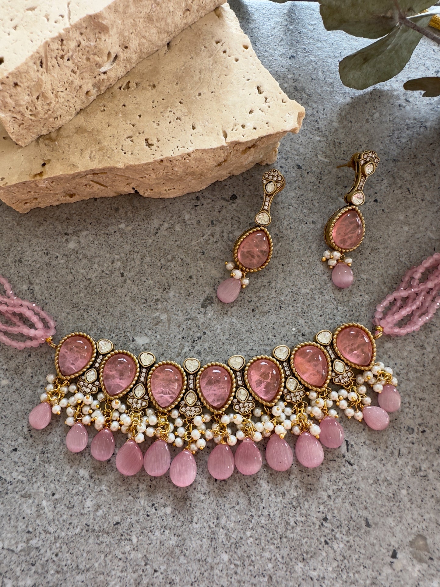 AYLA NECKLACE SET - Premium Necklace from Chaand + Bali - Just $149! Shop now at Chaandbali