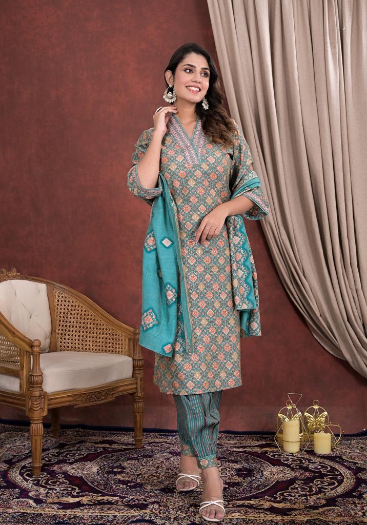 MEHER SUIT - 3 PIECE SET - Premium Suits from Chaand + Bali - Just $65! Shop now at Chaandbali