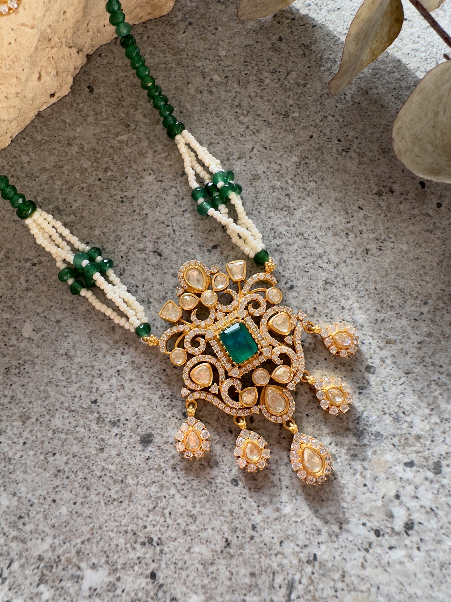 KAYRA LONG NECKLACE SET - Premium Necklace from Chaand + Bali - Just $69! Shop now at Chaandbali