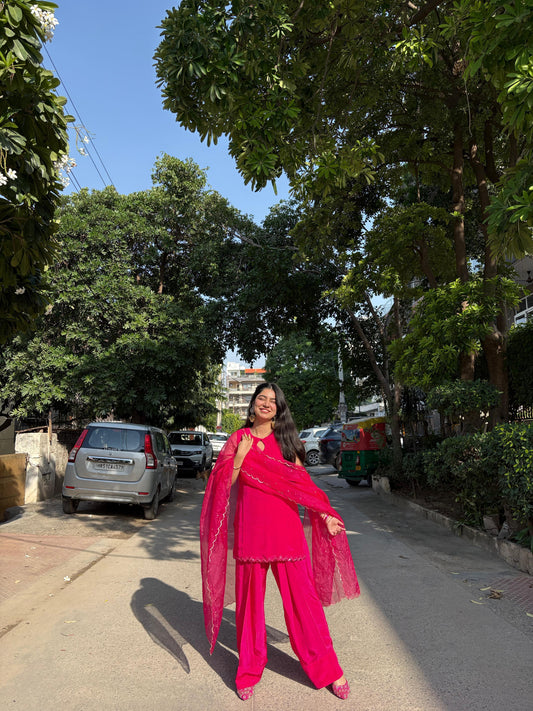 GULABI NOOR FARSHI SET