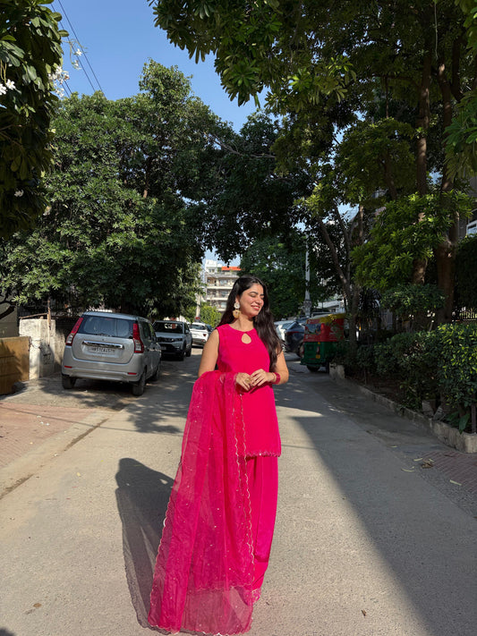 GULABI NOOR FARSHI SET