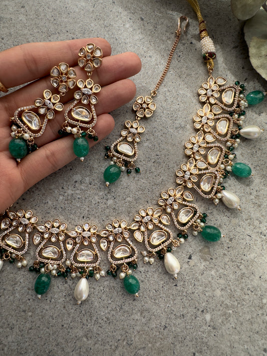 AARIS NECKLACE SET - Premium Necklace from Chaand + Bali - Just $139! Shop now at Chaandbali