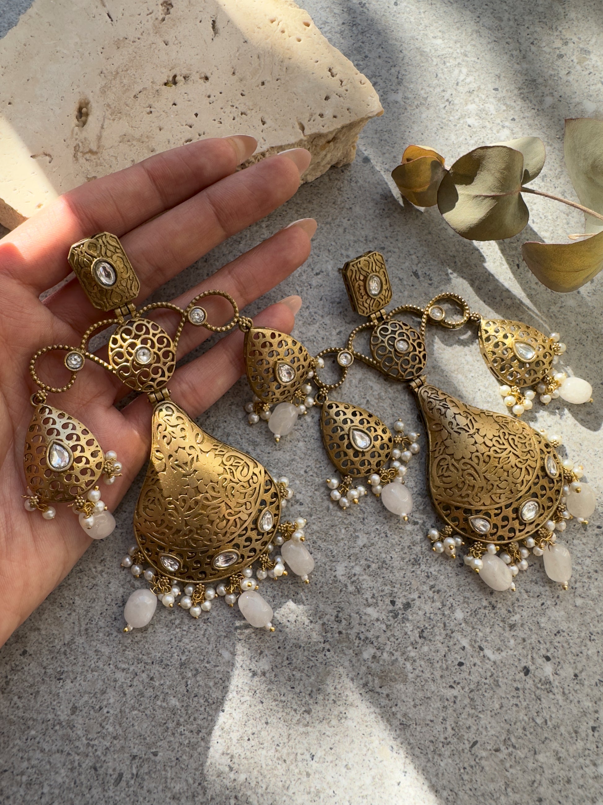 AURELIA EARRINGS - Premium Earrings from Chaand + Bali - Just $65! Shop now at Chaandbali