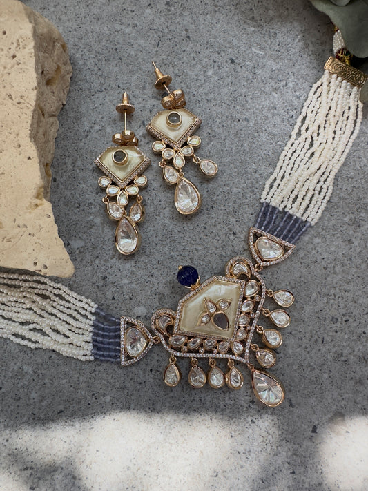 BANIE CHOKER SET - Premium Necklace from Chaand + Bali - Just $139! Shop now at Chaandbali
