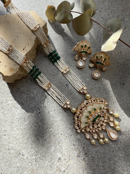 DAISY LONG NECKLACE SET - Premium Necklace from Chaand + Bali - Just $189! Shop now at Chaandbali