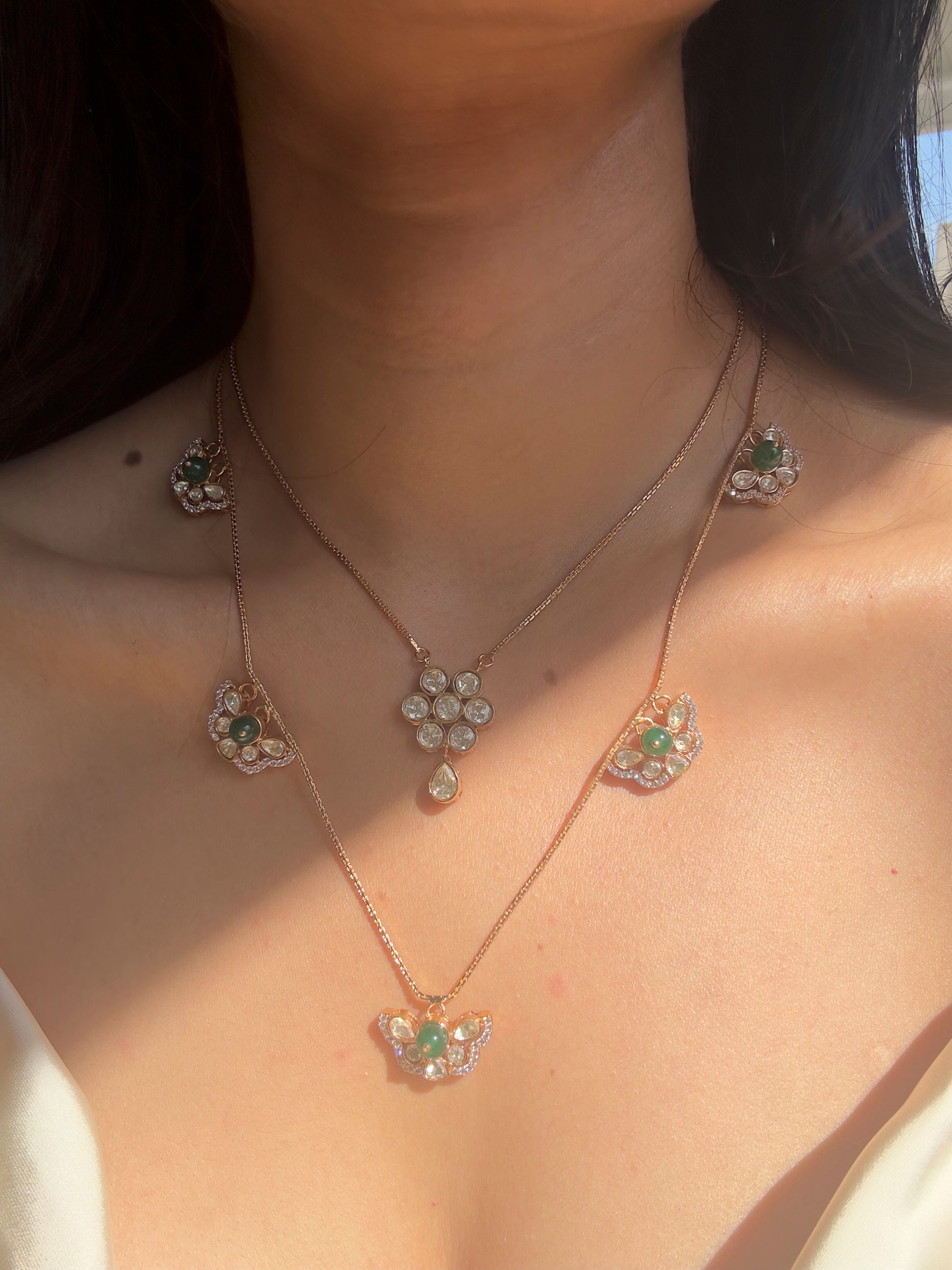 FARASHA CHAIN SET - Premium Necklace from Chaand + Bali - Just $109! Shop now at Chaandbali